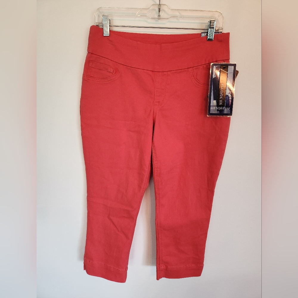 SoundStyle cropped salmon-pink size Medium 8-10